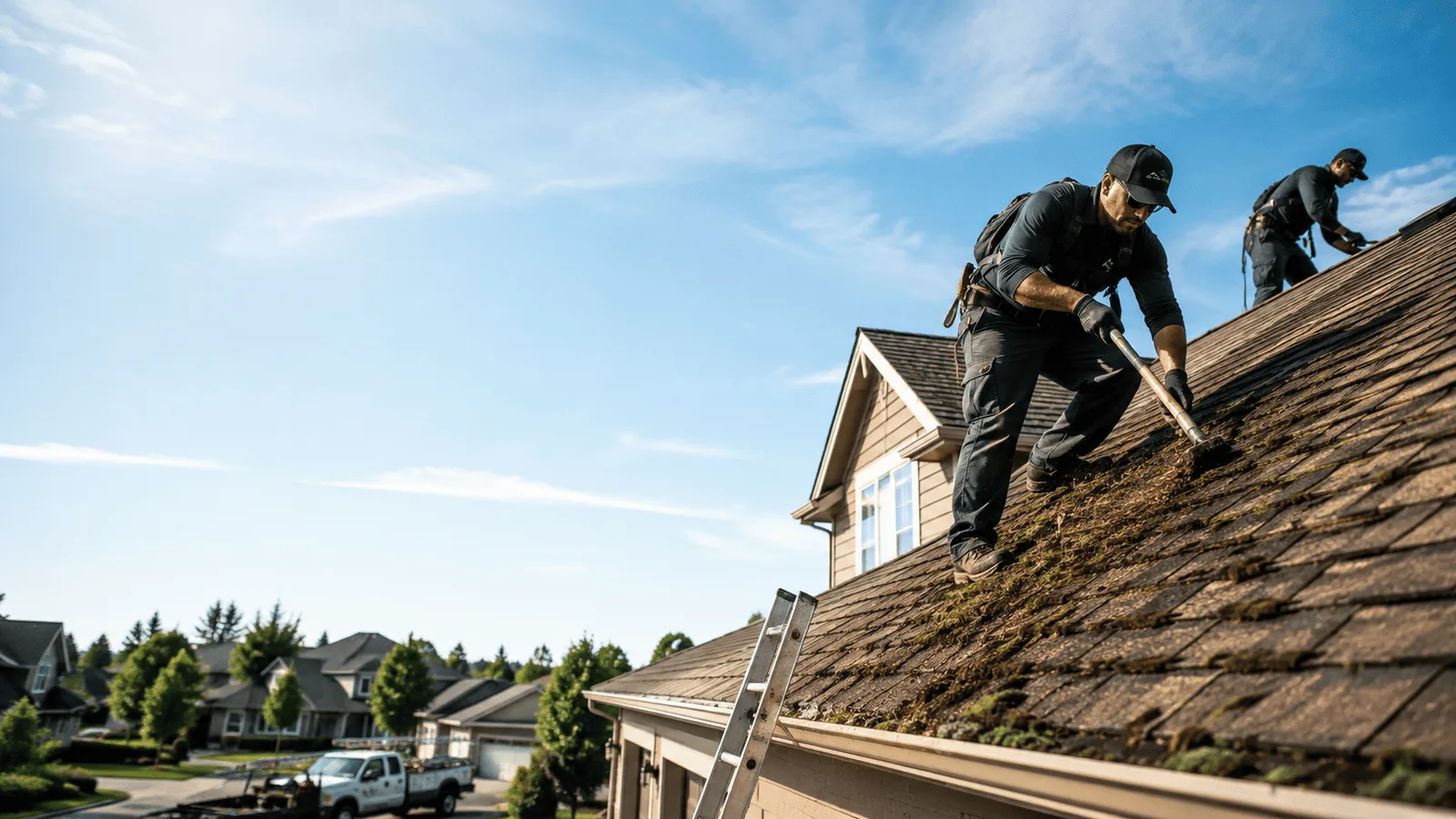 Roof Moss Removal in Wareham, MA near me